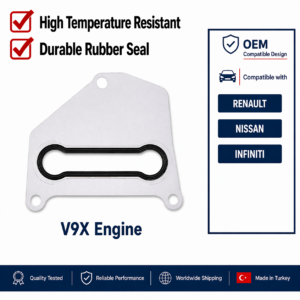 V9X 3.0 dCi oil cooler gasket - for Renault / Nissan / Infiniti OEM 2130000Q0E