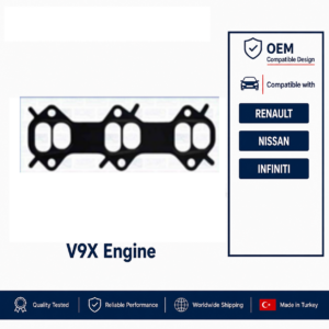 V9X 3.0 dCi 2 x Intake Manifolt Gasket - for Renault / Nissan / Infiniti 1403500Q0B   8200842632