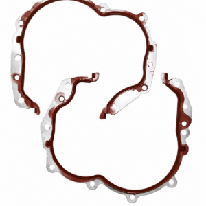 V9X 3.0 dCi Timing Cover Plate Set Gasket Left+Right