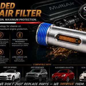 Upgraded MultiAir Solenoid Micro Oil Filter Valve for Alfa Romeo Giulietta MiTo Fiat 500 Jeep 1.4 Turbo